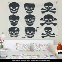 Skull Icons Wall Art 70219228