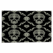 Skull Ornamental Pattern Rugs 52896262
