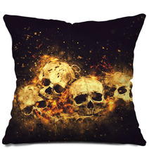 Skulls And Bones Pillows 79511326