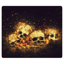 Skulls And Bones Rugs 79511326