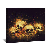 Skulls And Bones Wall Art 79511326