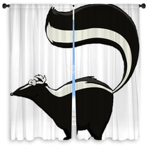 Skunk Window Curtains 32130174