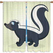 Skunk Window Curtains 55710975
