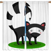 Skunk Window Curtains 62484563