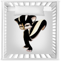 Sky Skunk With A Clothespin On Her Nose Nursery Decor 9613942