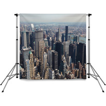 Skyline Of Manhattan, New York City Backdrops 48401876