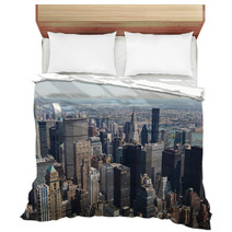 Skyline Of Manhattan, New York City Bedding 48401876
