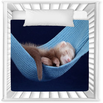 Sleeping ferret Nursery Decor 74694017