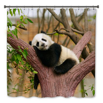 Sleeping Giant Panda Baby Bath Decor 46793471