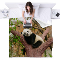 Sleeping Giant Panda Baby Blankets 46793471