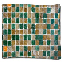 Small Mexican Tiles Wall Texture Blankets 176544493
