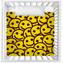 Smiling Emoticons. Seamless Pattern. Nursery Decor 61248880