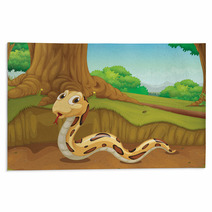 Snake In The Forest Rugs 41032544
