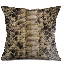 Snake Skin Background Pillows 76898326