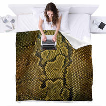 Snake Skin Blankets 83372273