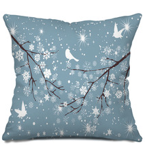 Snow Branch Pillows 70092520