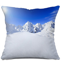 Snow-capped Peaks Of The Italian Alps Pillows 56212700