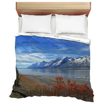 Snow Capped Rocky Mountains, USA Bedding 66237447