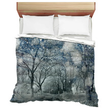 Snow In The Woods Bedding 68721608