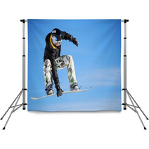 Snowboarder Backdrops 36190897