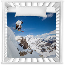 Snowboarder In The Sky Nursery Decor 59930592