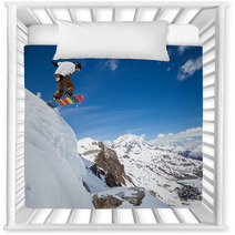Snowboarder In The Sky Nursery Decor 60193790