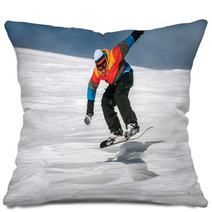 Snowboarder Jumping Pillows 66564154