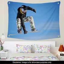Snowboarder Wall Art 36190897