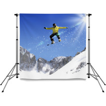 Snowboarding Backdrops 63348572