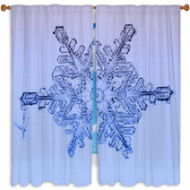 Snowflake Window Curtains 59221795