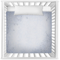 Snowflakes Background Nursery Decor 46565871
