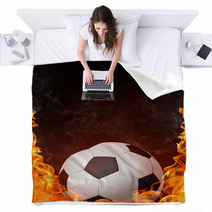 Soccer Ball Blankets 24426083