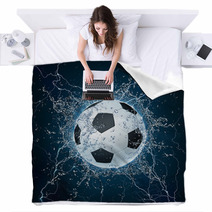 Soccer Ball Blankets 25510423