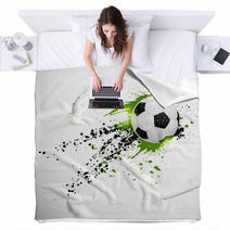 Soccer Design Blankets 63764717
