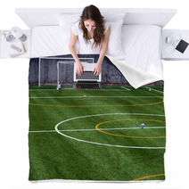 Soccer Field Blankets 44489562