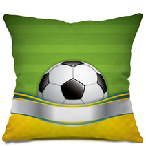 Soccer Field Pillows 64088421