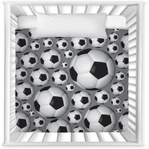 Soccer Or Football Ball Pattern Eps10 Nursery Decor 58326702