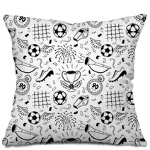 Soccer Pattern Pillows 173421059