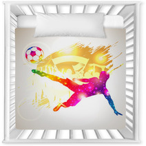 Soccer Player Nursery Decor 61063327