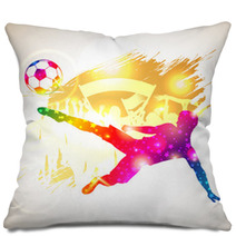 Soccer Player Pillows 61063327