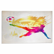 Soccer Player Rugs 61063327
