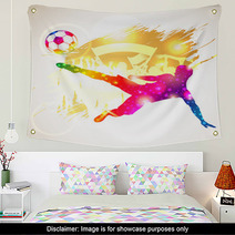 Soccer Player Wall Art 61063327