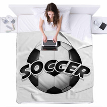 Soccer Sport Blankets 80874848