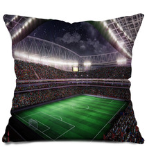 Soccer Stadium With Illumination Pillows 194633039