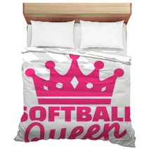 Softball Queen Bedding 131235358