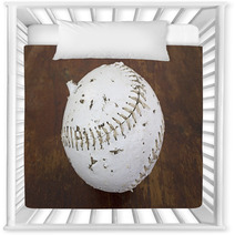 Softball That Has Been Chewed On By Dog Nursery Decor 53041326