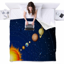 Solar System Blankets 35265237