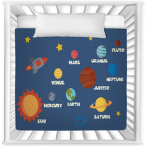 Solar System Concept Nursery Decor 61562682