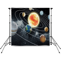 Solar System Illustration Backdrops 67617292