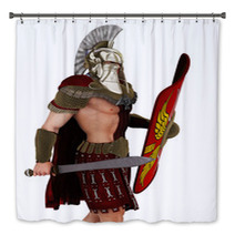 Soldier Marching Side View Bath Decor 41972134